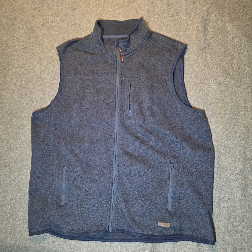 Smith's Workwear Full Zip Vest Men's 2XL 483